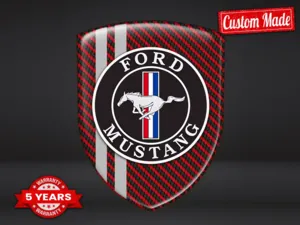 Ford Mustang Stoßsticker Druck Sportlich Luxus Professionell
